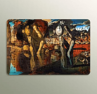 Metamorphosis of Narcissus Ahşap Puzzle