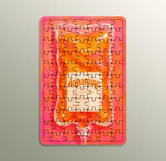 Liquid Feelings Collection - Dopamine Ahşap Puzzle