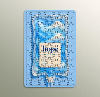 Liquid Feelings Collection - Hope Ahşap Puzzle