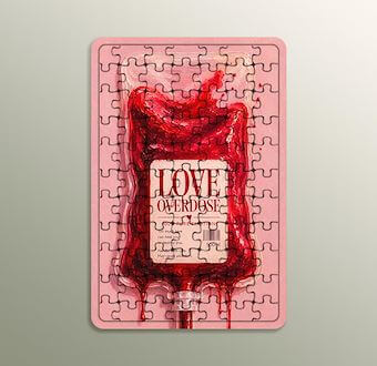 Liquid Feelings Collection - Love Overdose Extra Ahşap Puzzle