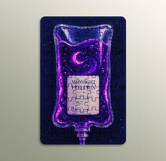 Liquid Feelings Collection - Midnight Feelings Ahşap Puzzle