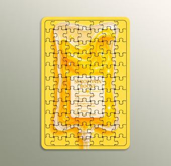 Liquid Feelings Collection - Sebotonin Boost Ahşap Puzzle