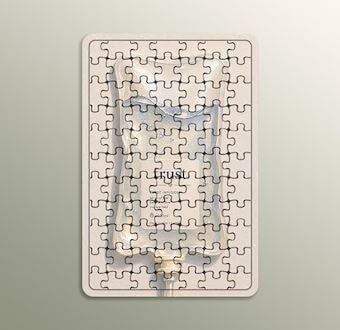 Liquid Feelings Collection - Trust Ahşap Puzzle