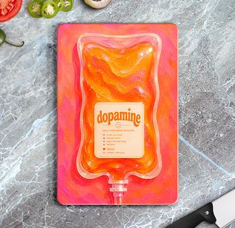 Liquid Feelings Collection - Dopamine Cam Kesim Tablası