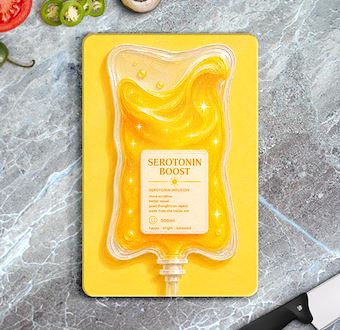 Liquid Feelings Collection - Sebotonin Boost Cam Kesim Tablası