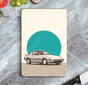 Nostaljik Yol Aracı - Nostaljik Otomobil Serisi Cam Kesim Tablası