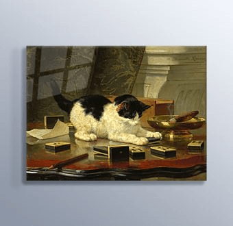 Kitten's Game - The cat at play Cam Tablosu