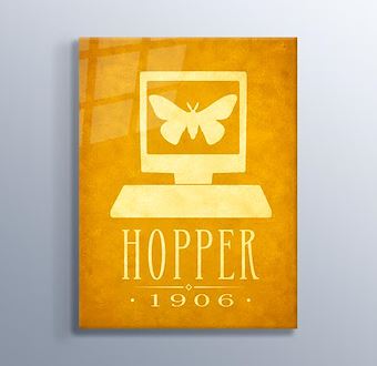 Grace Hopper - Bilgisayar Programlama Öncüsü Cam Tablosu