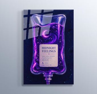Liquid Feelings Collection - Midnight Feelings Cam Tablosu