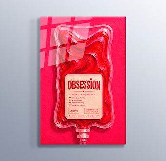 Liquid Feelings Collection - Obsession Cam Tablosu
