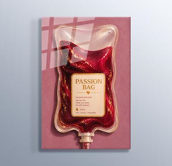 Liquid Feelings Collection - Passion Bag Cam Tablosu