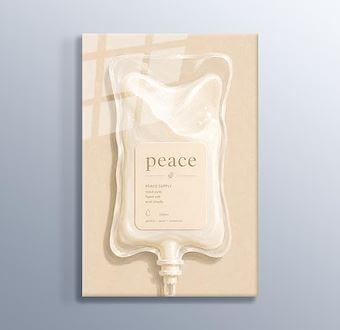Liquid Feelings Collection - Peace Cam Tablosu