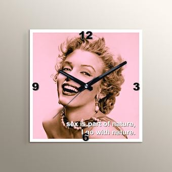 Marilyn Monroe - I go with Duvar Saati