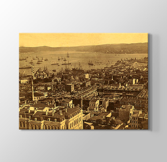 1860 Yılından İstanbul Boğaz Manzarası