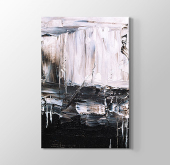 Abstract Art Painting - Black