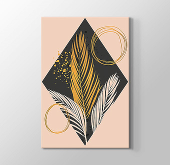 Altın Botanik İllustrasyon - 3