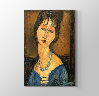 Jeanne Hebuterne with Necklace