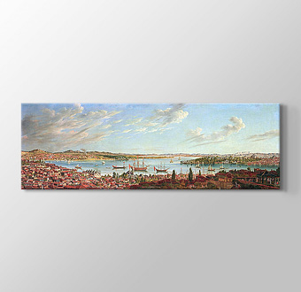 Boğaziçi ve Haliç panoramik 1770