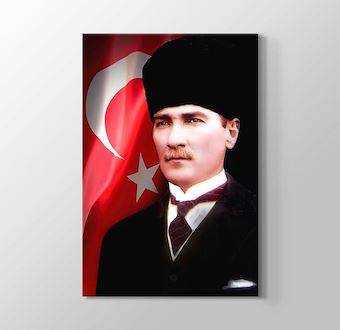 Atatürk ve Türk Bayrağı - Kurumsal Dikey