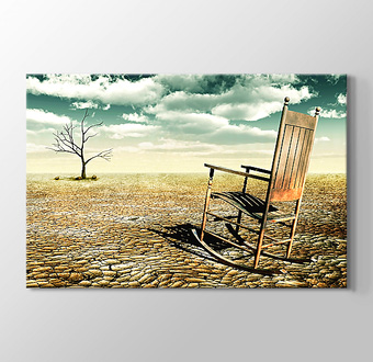Chair on an Arid Land