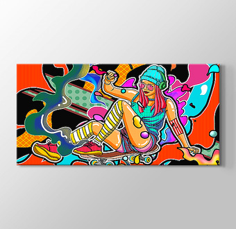 Cool Candy Color Skateboard 