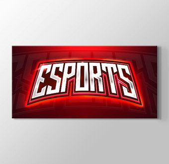 Esports Tipografi - Red Effect