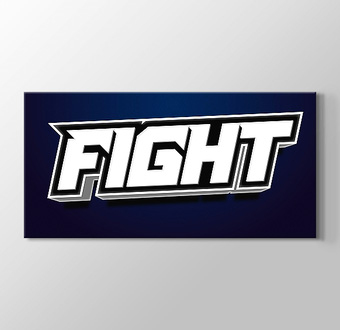 Fight - Dövüş - Tipografi