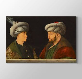 Sultan II.Mehmet'in Genç Adamla Portresi