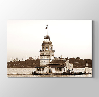 İstanbul - Kız Kulesi Gri Denge II
