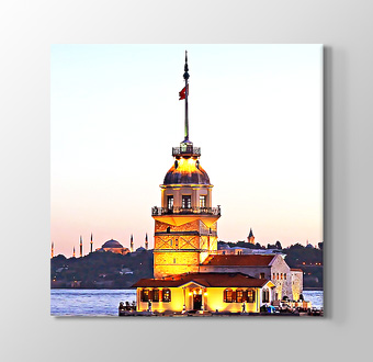 İstanbul - Kız Kulesi Kesit