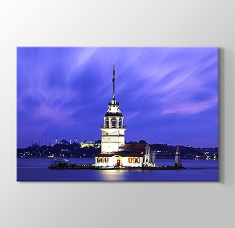 İstanbul - Kız Kulesi Mor Denge