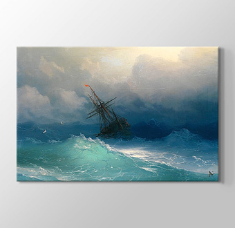 Ship on Stormy Seas