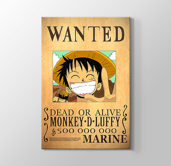 One Piece - Monkey D Luffy - Wanted