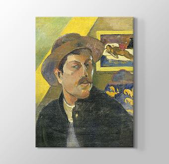 Self-portrait with a hat