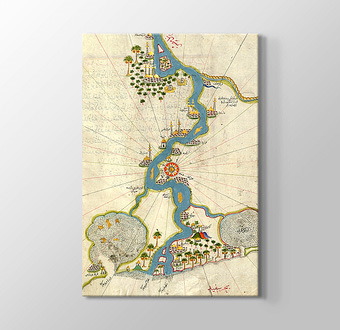 Güney Halicinden Nil Nehri Haritası