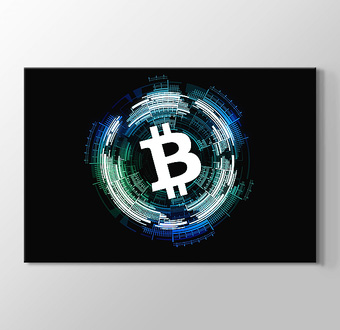 Siyah Fonda Blockchain Logosu