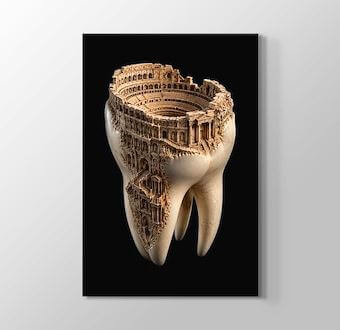 Antik Kolezyum Diş Anatomisi Sanatı