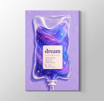Liquid Feelings Collection - Dream Kanvas Tablosu