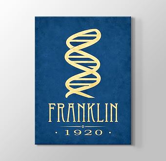 Rosalind Franklin - DNA Yapısı Keşfi Kanvas Tablosu