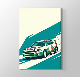 Sisli Parkur Ralli Otomobili - Sinematik Ralli Serisi