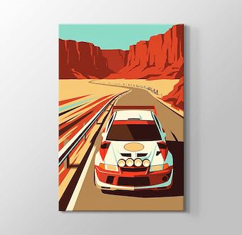 Tozlu Viraj Ralli Otomobili - Sinematik Ralli Serisi