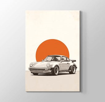 Turuncu 911 - Klasik Spor Otomobil - Nostaljik Otomobil Serisi