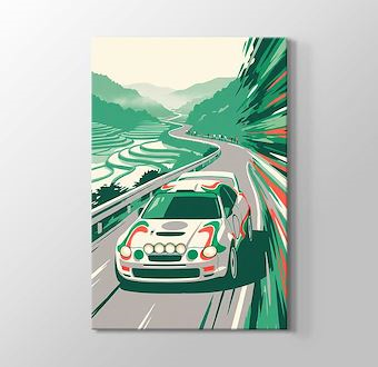 Vadi Virajı - Ralli Otomobili - Sinematik Ralli Serisi