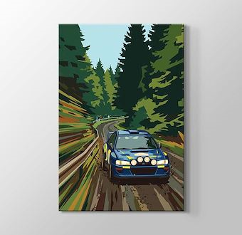 Yüksek Hız Ralli Otomobili - Sinematik Ralli Serisi