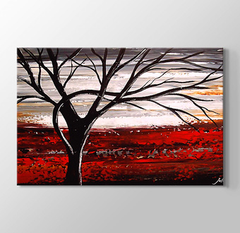 Tree on a Red Land