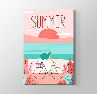 Yaz Mevsiminde Bisiklet Sürmek