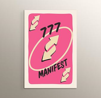 777 Manifest Şans ve Bolluk  Mdf Tablosu