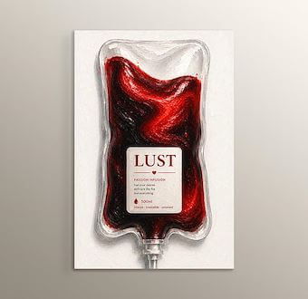 Liquid Feelings Collection - Lust Mdf Tablosu