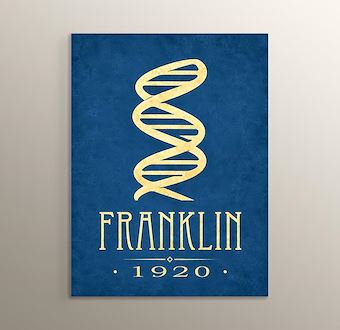 Rosalind Franklin - DNA Yapısı Keşfi Mdf Tablosu