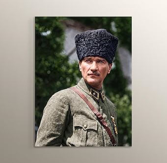 Zafere Doğru 18 Haziran 1922 Sarıköy - Mustafa Kemal Atatürk Mdf Tablosu